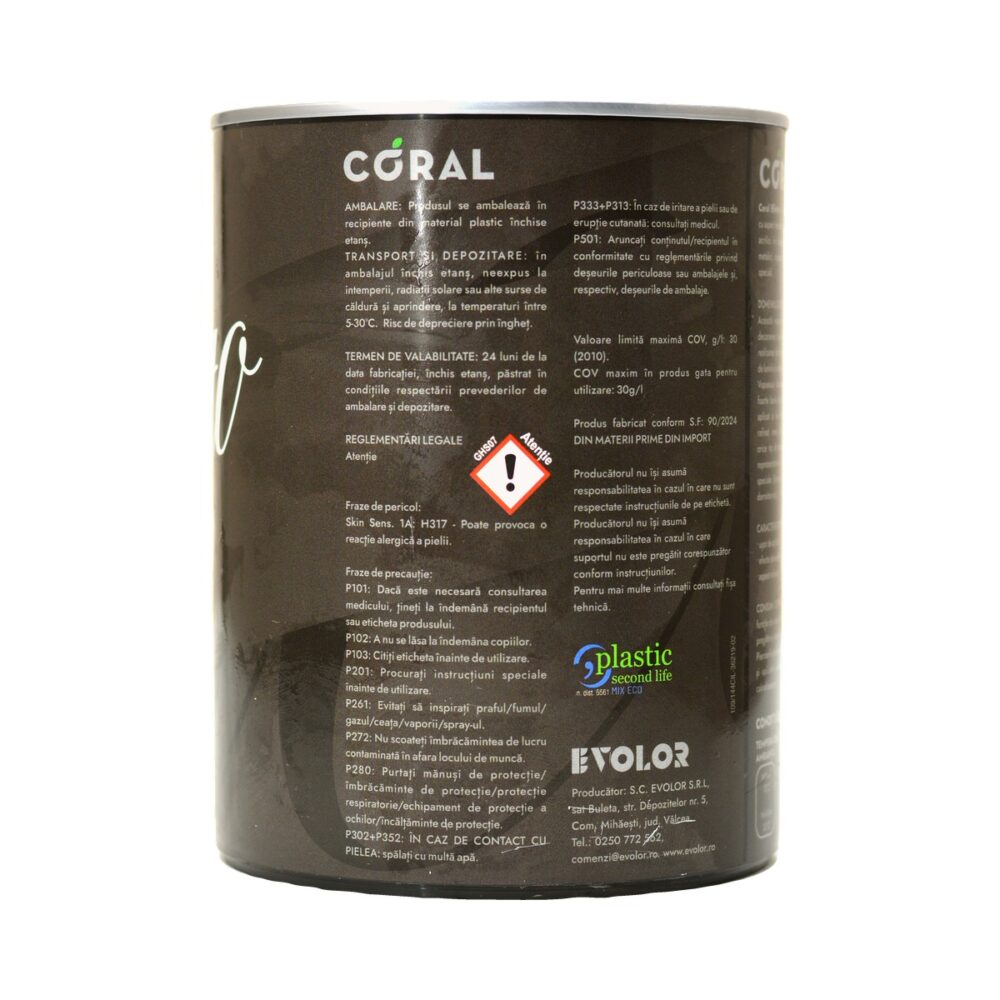Vopsea decorativa Coral Effetto cu efect sidefat 1 L - 3