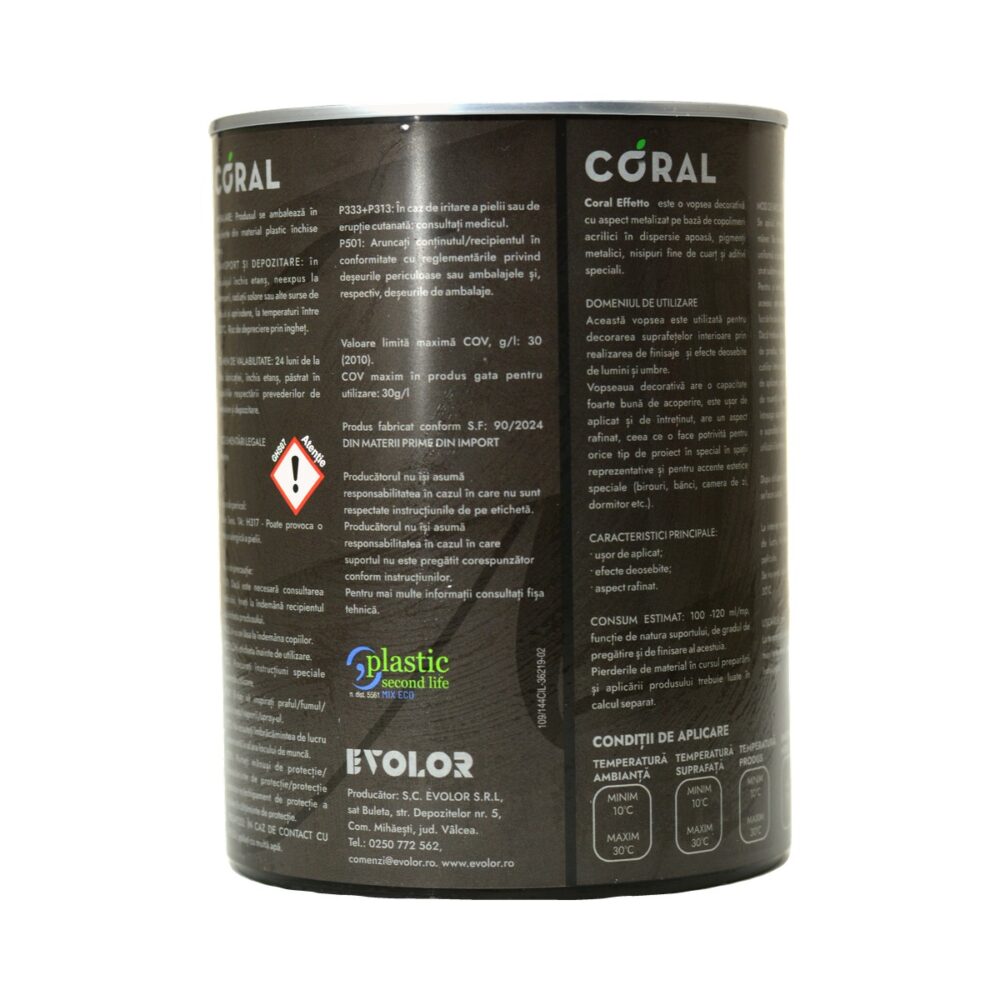 Vopsea decorativa Coral Effetto 1 L - 4