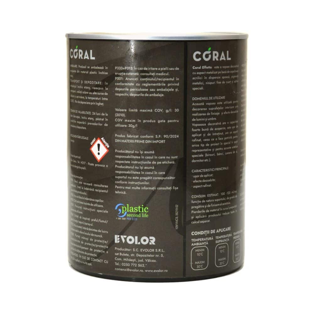 Vopsea decorativa Coral Effetto 1 L - 4