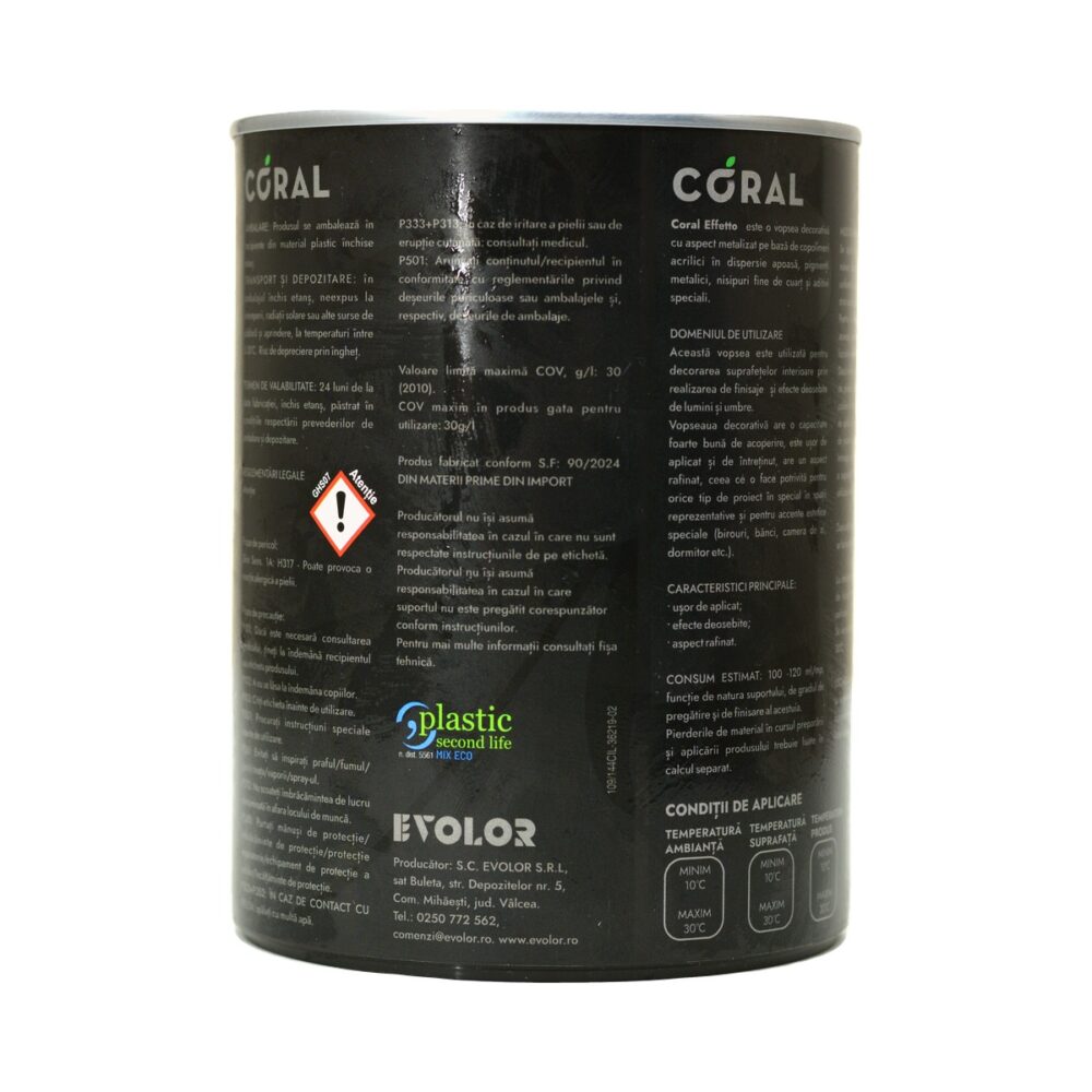 Vopsea decorativa Coral Effetto 1 L - 4