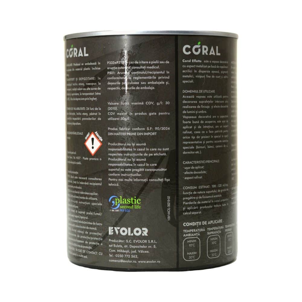 Vopsea decorativa Coral Effetto 1 L - 4