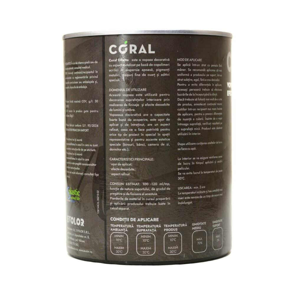 Vopsea decorativa Coral Effetto 1 L - 5