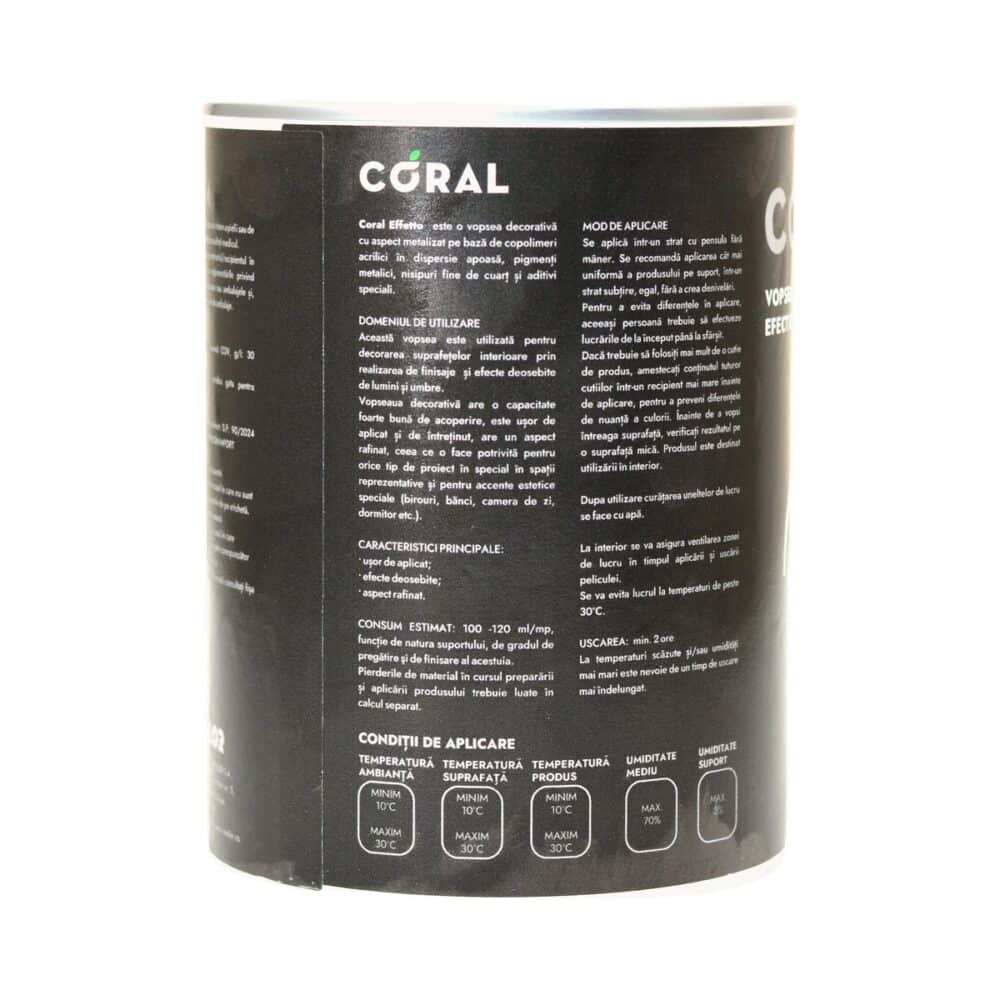 Vopsea decorativa Coral Effetto cu efect special 1 L - 5