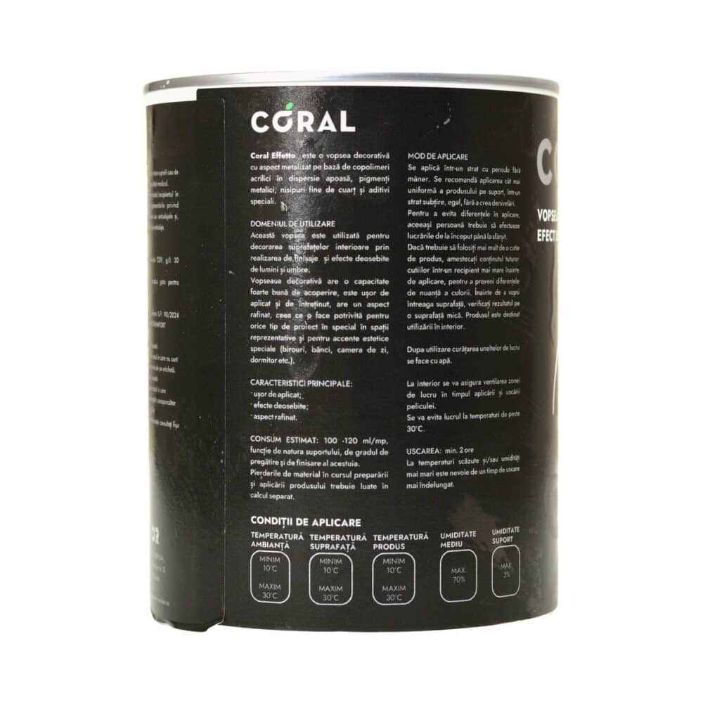 Vopsea decorativa Coral Effetto cu efect special 1 L - 5
