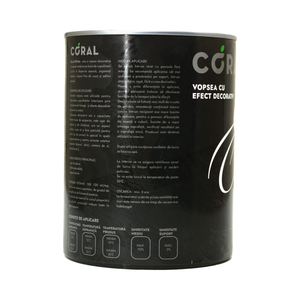 Vopsea decorativa Coral Effetto 1 L - 6
