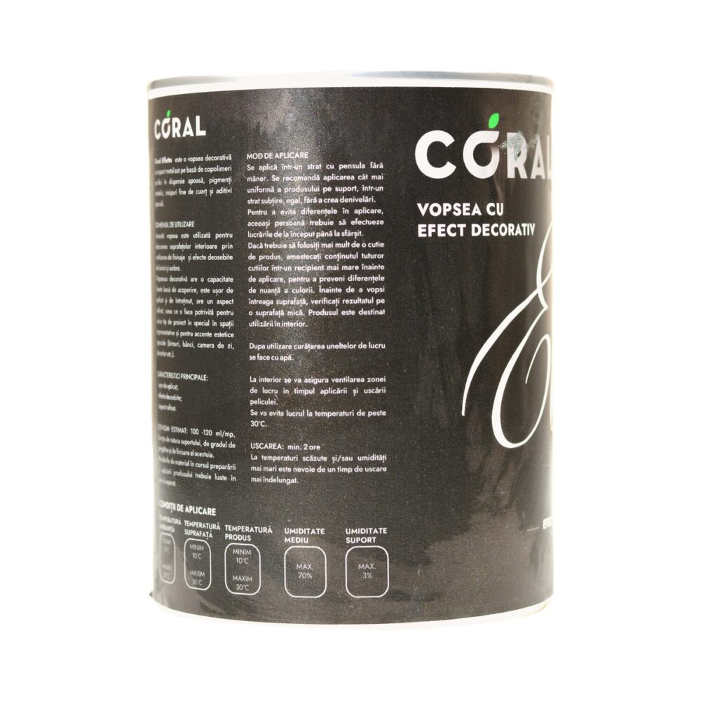 Vopsea decorativa Coral Effetto 1 L - 6