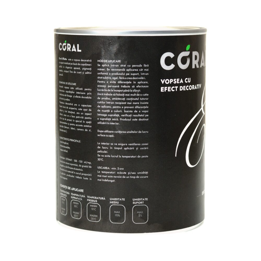 Vopsea decorativa Coral Effetto cu efect special 1 L - 6