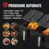 Friteuză cu aer cald iHunt Bro Dual Air Fryer 10L — detaliu 1