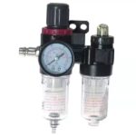 Filtru regulator cu lubrificator 1/4" PANSAM pentru aer comprimat