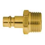 Cuplă rapidă tată cu filet exterior 1/4" din alamă pentru aer