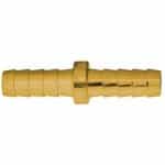 Conector dublu din alamă pentru furtun pneumatic 8 mm la 10 bar