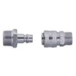 Set cuple rapide din alamă cu filet exterior 1/2" pentru aer
