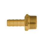 Conector din alamă pentru furtun 12 mm cu filet exterior 1/2"