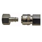 Set cuple rapide din alamă cu filet interior 1/4" pentru aer