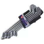 Set 6 chei inelare îndoite CrV 6x7-16x17 mm pentru service DEDRA