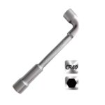 Cheie tubulară pipă 8 mm DEDRA din oțel CR40 cromat