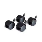 Set 4 roți pentru cada de faianțare DEDRA 15B090 pentru transport
