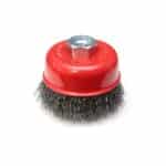 Perie oală 75 mm M14 din sârmă de oțel pentru curățare metal