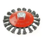 Perie conică de sârmă Dedra F40-125, 125mm, prindere M14