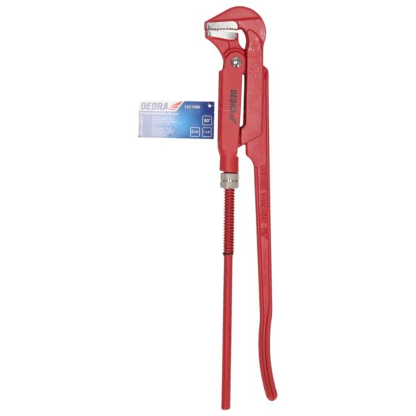 Cheie reglabilă pentru țevi 1,5" la 90° din CrV DEDRA