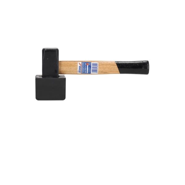 Ciocan de cauciuc pentru pavele 1 kg cu coadă din lemn