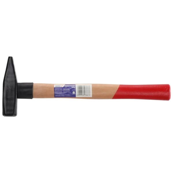 Ciocan lăcătuș 500 g cu mâner din lemn de fag pentru atelier