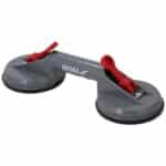 Ventuză dublă pentru sticlă 118 mm, capacitate 60 kg DEDRA