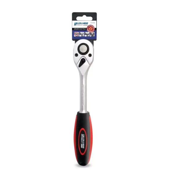 Clichet drept Hillen & Mohr 1/2", 72 dinți, Oțel CrV 6140, 255mm