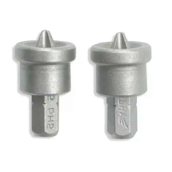 Capete tip cruce cu opritor Dedra PH2x25mm, 2 bucăți