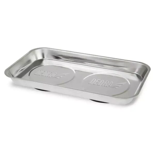 Castron magnetic dreptunghiular din oțel inoxidabil 140x240 mm DEDRA