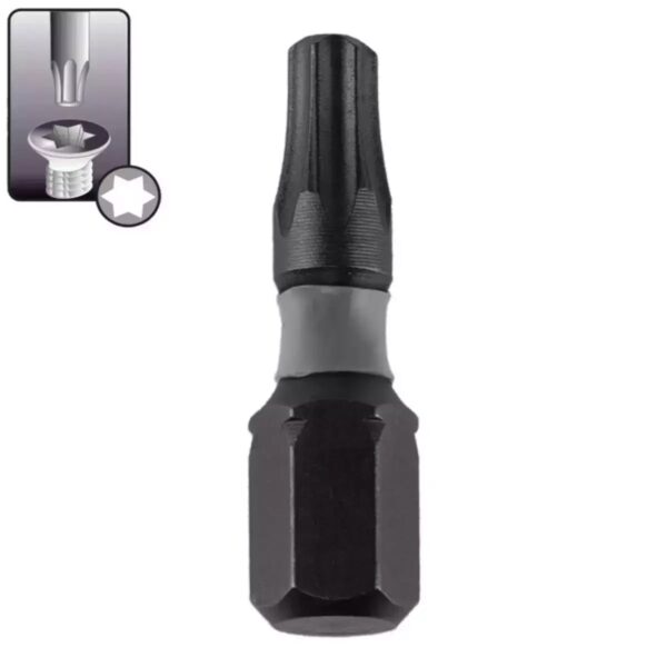 Biți de impact Torx T30x25 mm, set 2 bucăți DEDRA