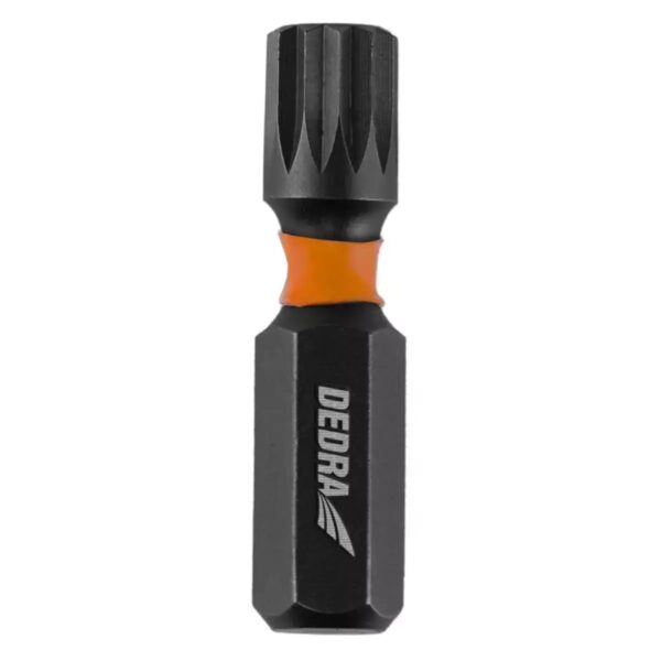 Biți de impact Spline M12x32 mm, set 2 bucăți DEDRA