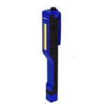 Lanternă pen COB LED 3W, 250 lm, cu magnet integrat și baterii AAA