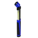 Lanternă telescopică COB + LED, 150 lm, cu magnet și baterii