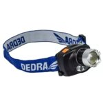 Frontala CREE LED 3W, 250 lm, cu focalizare și mod roșu hands-free