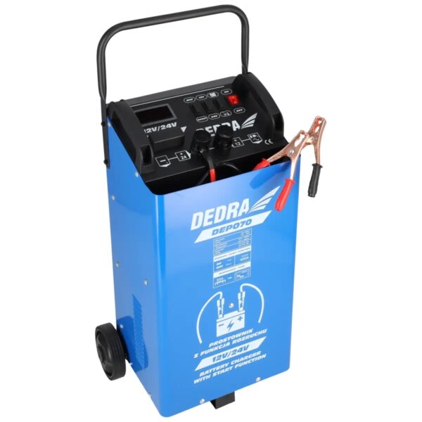 Redresor cu funcție pornire Dedra DEP070, 12/24V, 40-400Ah, 2000W