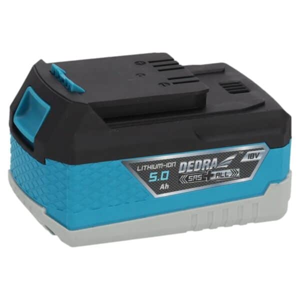 Acumulator Li-Ion DEDRA SAS+ALL 18V, 5,0 Ah pentru scule fără fir