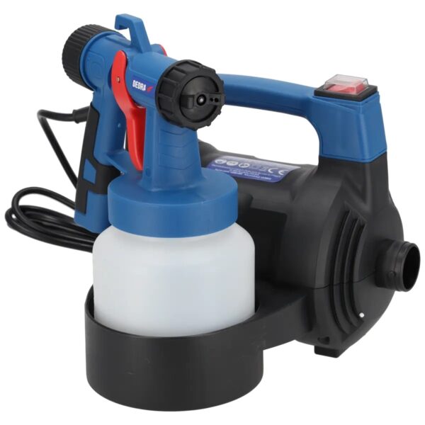 Unitate de vopsire HVLP 650W cu rezervor 800 ml și duză 2,5
