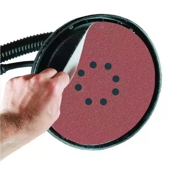 Set 5 discuri abrazive 225 mm P80 cu găuri pentru ipsos