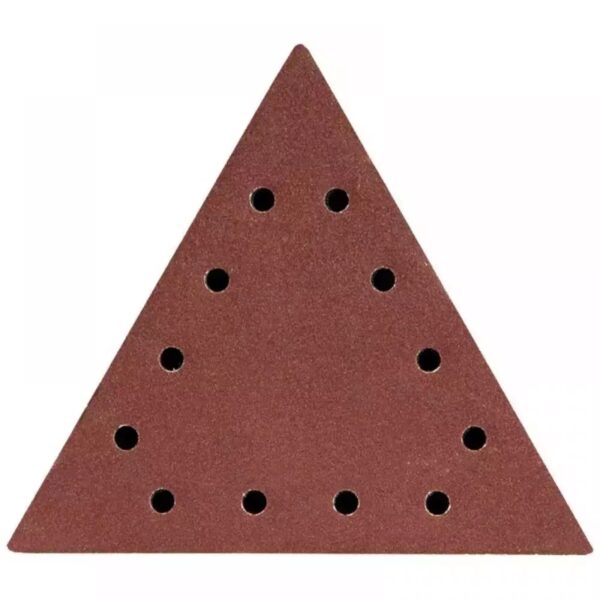 Disc abraziv triunghiular 285 mm P120, 5 buc. pentru ipsos DEDRA
