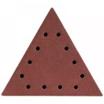 Disc abraziv triunghiular 285 mm P180, 5 buc. pentru ipsos DEDRA