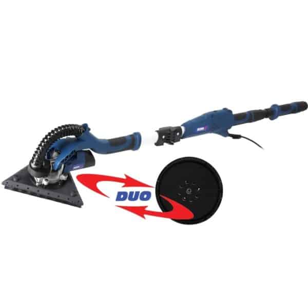 Mașină de șlefuit pereți 710W cu cap circular și unghiular DEDRA