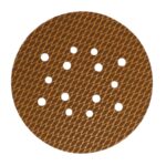 Disc abraziv anti-clog 225 mm P120 cu velcro, set 5 buc