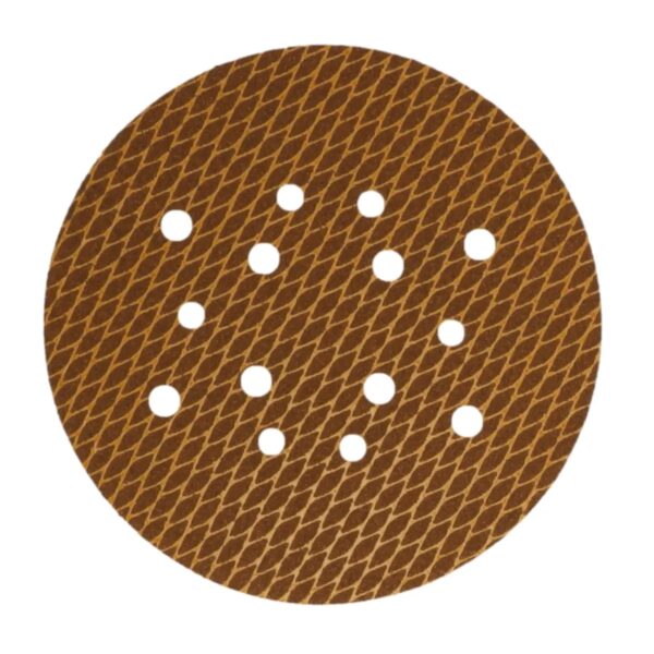 Disc abraziv anti-clog 225 mm P120 cu velcro, set 5 buc