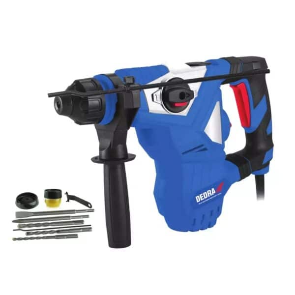 Ciocan rotopercutor DEDRA 1500W, 5J, SDS+, 3 moduri de lucru