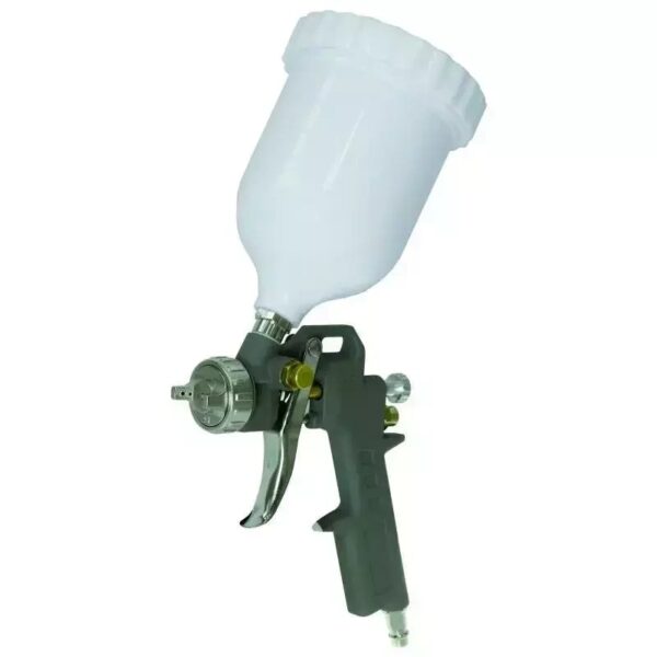 Pistol de vopsit din plastic 500 ml PANSAM, duză 1,5 mm, pentru finisaje