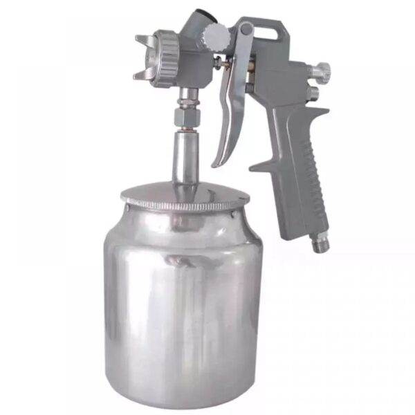 Pistol de vopsit din aluminiu 750 ml PANSAM, duză 1,5 mm, pentru finisaje