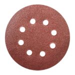 Hârtie abrazivă 125 mm P150 cu velcro, set 5 buc. pentru șlefuit
