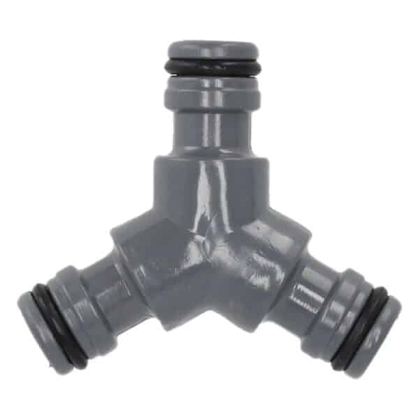 Conector Tee pentru 3 furtunuri cu cuplaj rapid 1", vrac DEDRA
