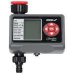 Temporizator electronic de irigare DEDRA cu 4 programe și LCD